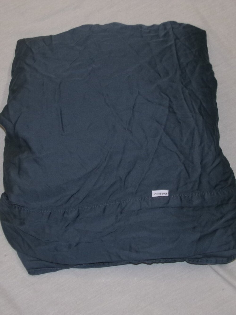 Cariloha 100% Viscose From Bamboo Sateen Queen Flat Sheet Only Cool Comfy